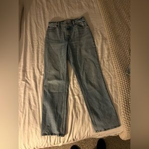ABERCROMBIE 90s Straight Ultra High Rise Jeans